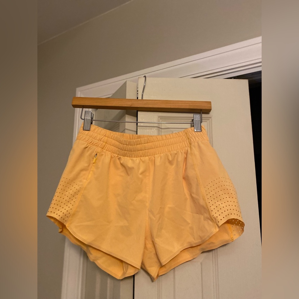 Athleta Women's Light yellow Athletic Shorts